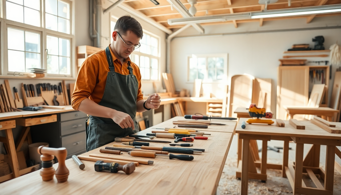 Herramientas Esenciales que Todo Principiante en Carpintería Necesita