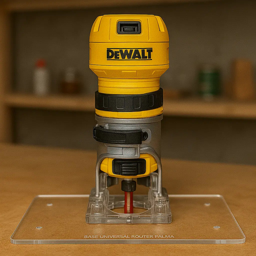 Base universal router de palma