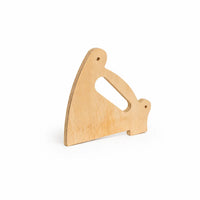 Empujador de Madera Tipo Gancho