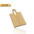 Plantilla mango circular tabla de picar 50x30 cm para router y CNC