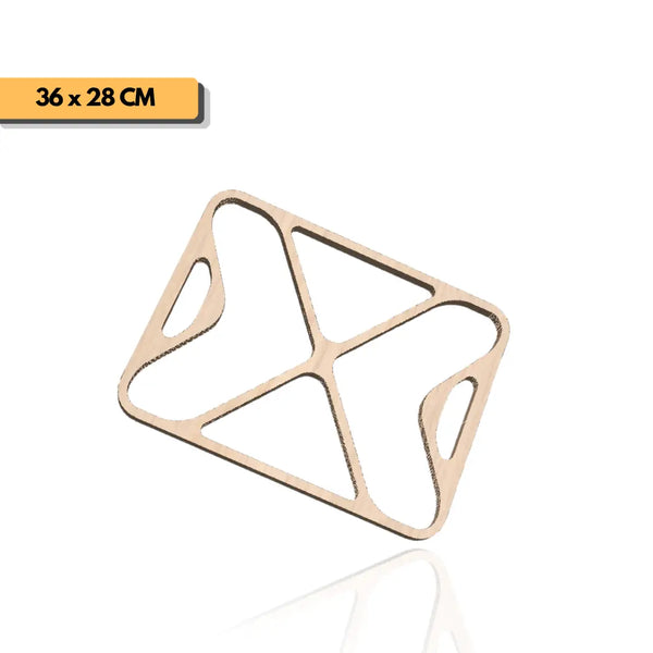 Plantilla Rectangular X