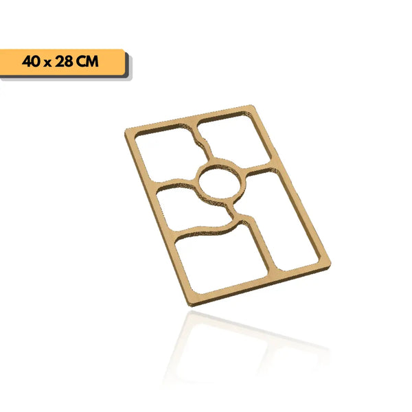 Plantilla Rústica 6 Espacios