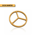 Plantilla bandeja circular dividida 30 cm para router y CNC