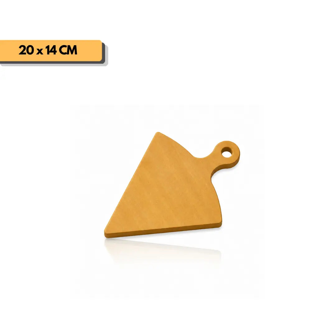 Plantilla mini tabla pizza 20x14 cm para router y CNC