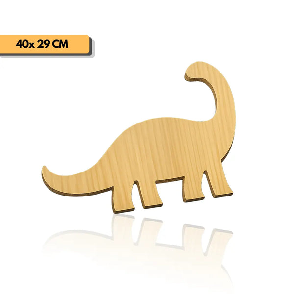 Plantilla figura de dinosaurio