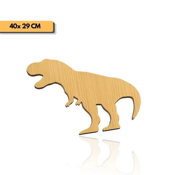 Plantilla figura de dinosaurio T-Rex