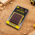 Set 10 puntas cruz PH2 magnéticas 70mm para atornillador madera