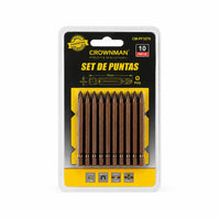 Puntas PH2 70mm magnéticas compatibles atornillador eléctrico